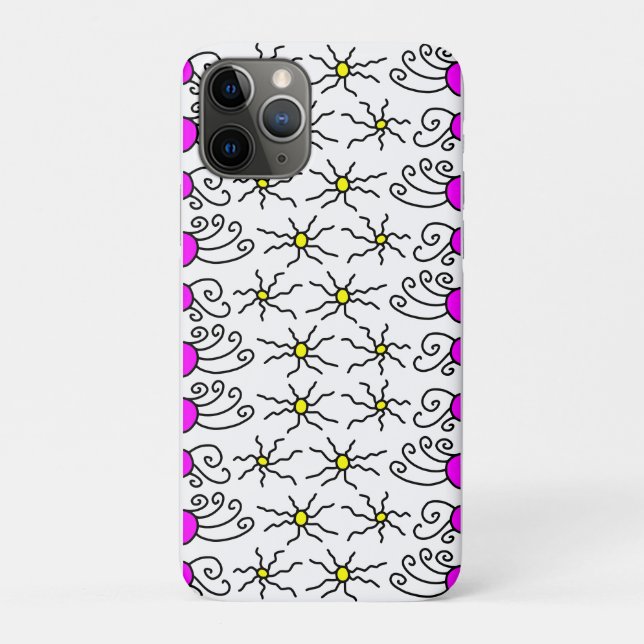 Sun Doodle Art Case-Mate iPhone Hülle (Rückseite)