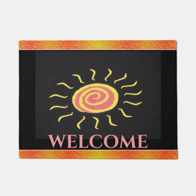 Sun Door Mat Fußmatte (Vorderseite)
