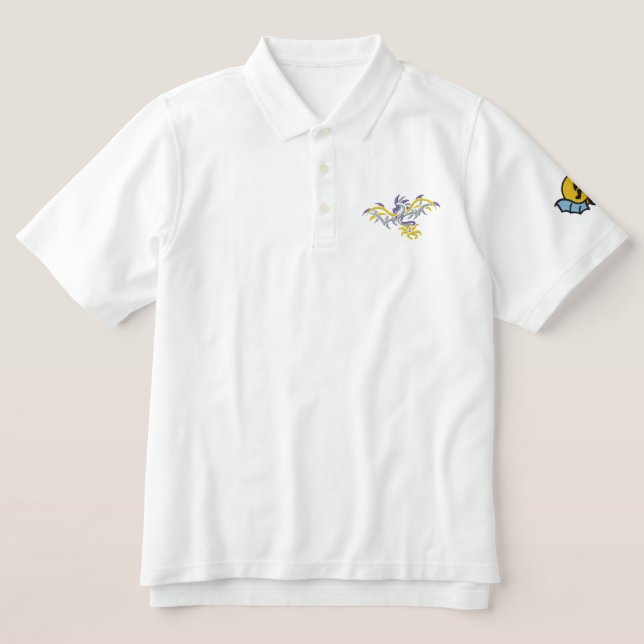 Sun Dragon Golf Shirt (Design Vorderseite)