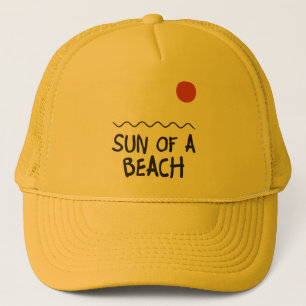 Sun eines Strandes Truckerkappe