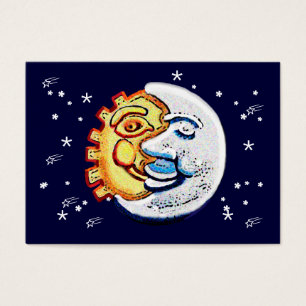 Sun et lune et étoiles