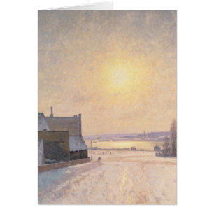 Sun et neige, scène de Stockholm