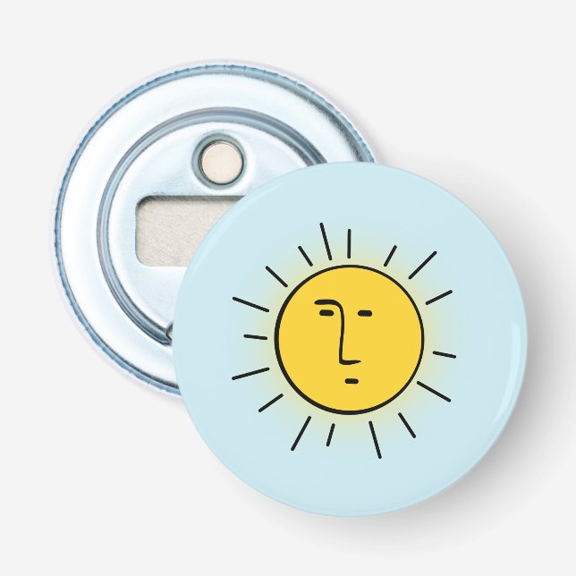 Sun Flaschenöffner (Vorderseite)