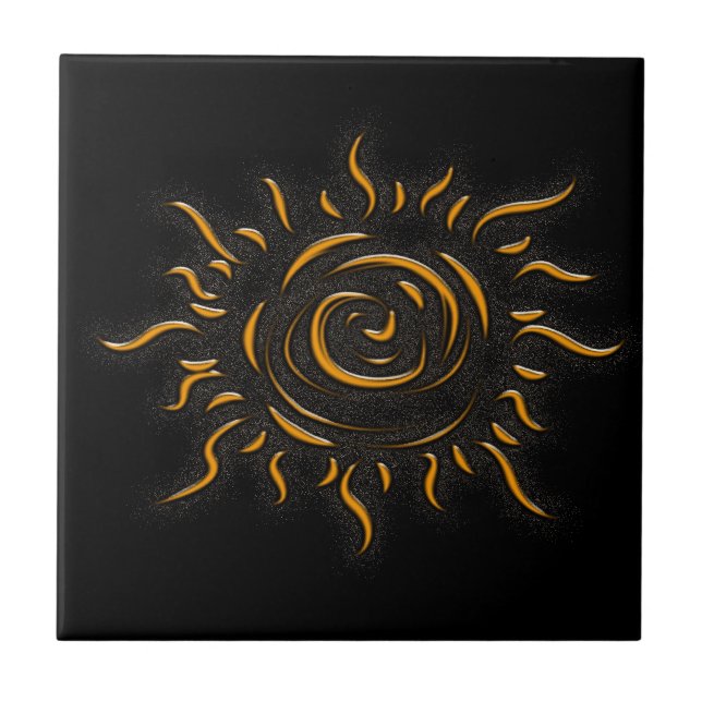 Sun-Fliesen Fliese (Vorderseite)