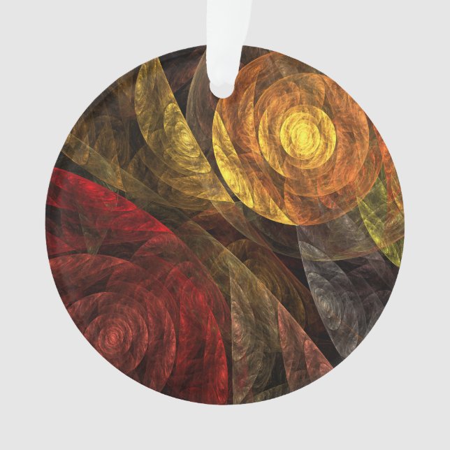 Sun Flower Floral Moderne Art Motif Abstrait (devant)