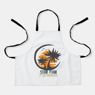 Sun Fun Paradise Schürze