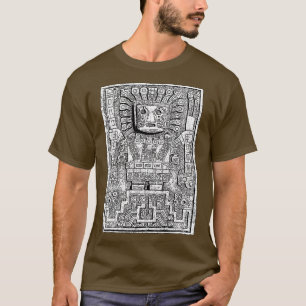Sun gate Sun God Viracocha Pre Columbian T-Shirt