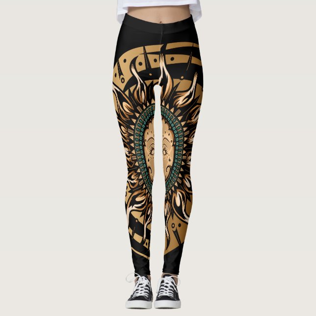 Sun Goddess Leggings (Vorderseite)