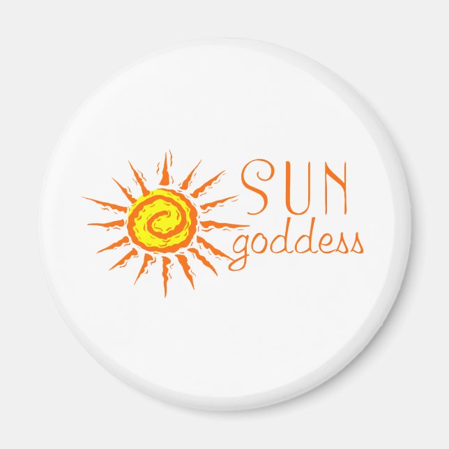 Sun Goddess Magnet (Vorne)