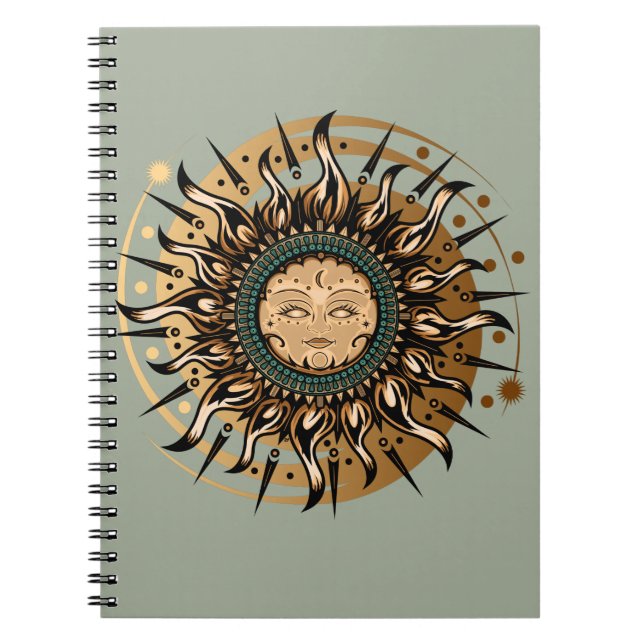 Sun Goddess Notizblock (Vorderseite)