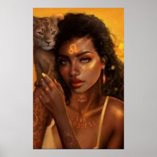 Sun Goddess Poster
