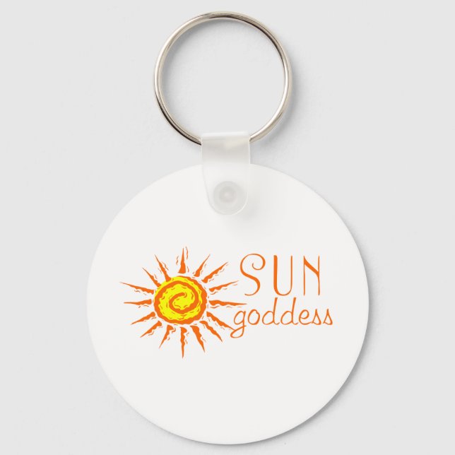 Sun Goddess Schlüsselanhänger (Vorderseite)