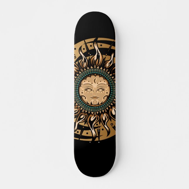 Sun Goddess Skateboard (Vorne)
