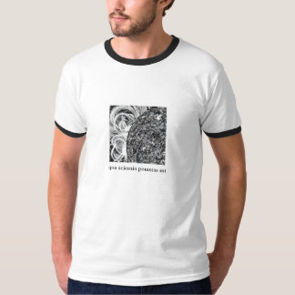 Sun-Illustration mit Zitat-T-Shirt T-Shirt