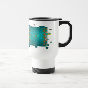 Sun in der Winter-Decken-Muster-Kaffee-Tasse Reisebecher
