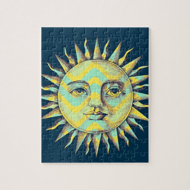 Sun Jigsaw Puzzle (Vertikal)