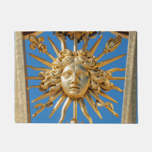 Sun King am Goldenen Tor zum Schloss Versailles Fußmatte