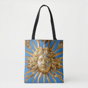 Sun King am Goldenen Tor zum Schloss Versailles Tasche