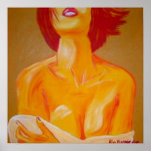 Sun-Kissed, Poster, Orange, Leben, Anbetung, Kimba
