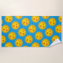 Sun Kisses, Sun Print Strandtuch
