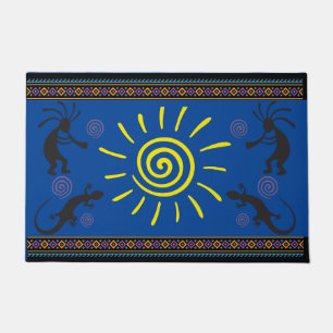 Sun Kokopelli Southwestern Doormat Fußmatte