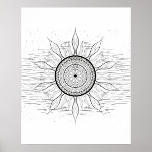 Sun Mandala 1 Poster