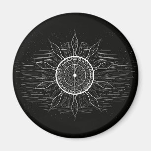 Sun Mandala 2 Magnet