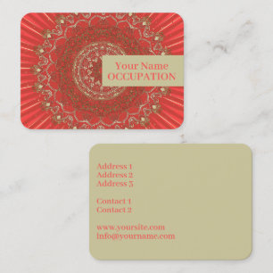 Sun Mandala - Carte de visite