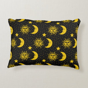Sun-Mond-Sternchen-Vereinbarung Zierkissen
