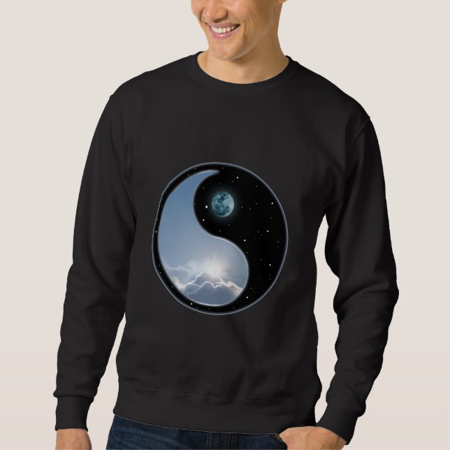 Sun-Mond Yin-Yang Sweatshirt (Vorderseite)