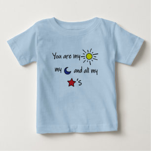 Sun-Moon-and-Stars- Baby T-shirt