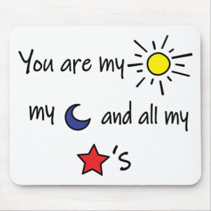 Sun-Moon-and-Stars Mousepad