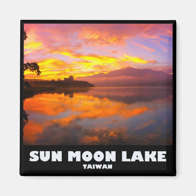 Sun Moon Lake Magnet (Vorne)