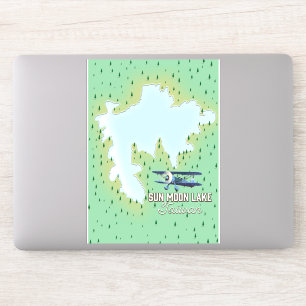 Sun Moon Lake Taiwan Aufkleber