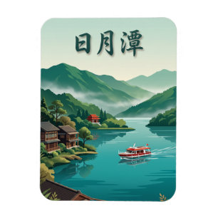 Sun Moon Lake Taiwan Magnet