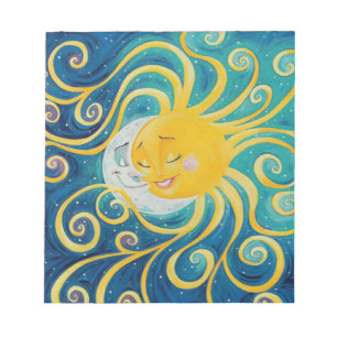 Sun Moon Notizblock