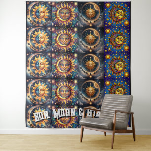 Sun, Moon & Star Co. Wandteppich