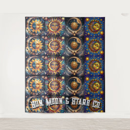 Sun, Moon & Star Co. Wandteppich
