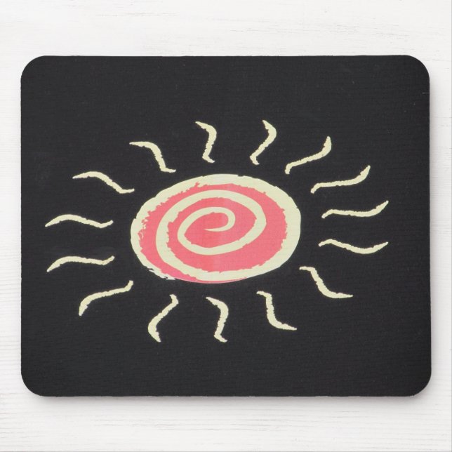 Sun Mouse Pad Mousepad (Vorne)