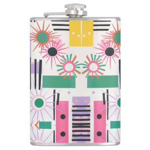 Sun Muster whimsical Flachmann