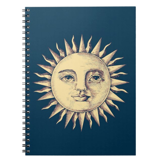 Sun Notebook Notizblock (Vorderseite)