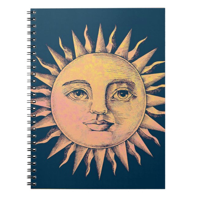 Sun Notebook Notizblock (Vorderseite)