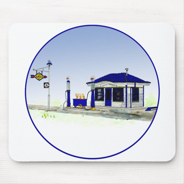 Sun Oil Station Mousepad (Vorne)