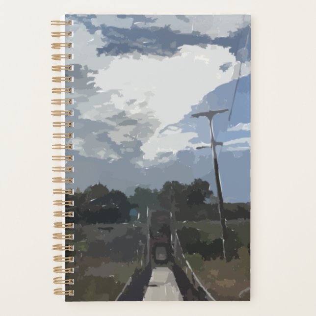 Sun Over Bridge Plan Planer (Vorderseite)