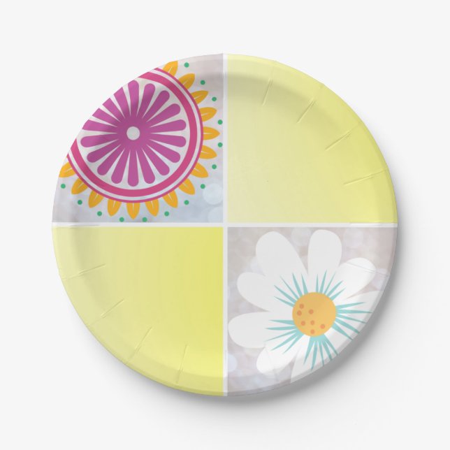 Sun Party Pappteller (Vorderseite)