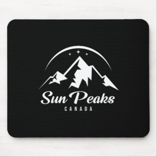 Sun Peaks Canada Ski Resort Skifahren Snowboarden Mousepad