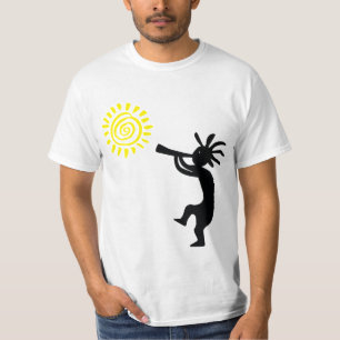 Sun Petroglyphs Kokopelli T - Shirt