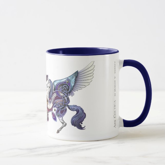 Sun-Pferd, Mond-PferdeTasse Tasse (Rechts)