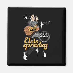 Sun Platten X Elvis Presley Tanz mit Sternen Magnet