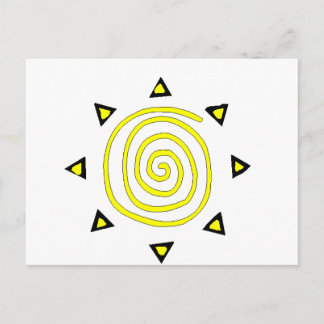 Sun Postkarte
